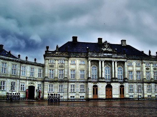 Amalienborg Palace ( winter )
